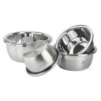 High selling quality stainless steel food bowls mixing bowl